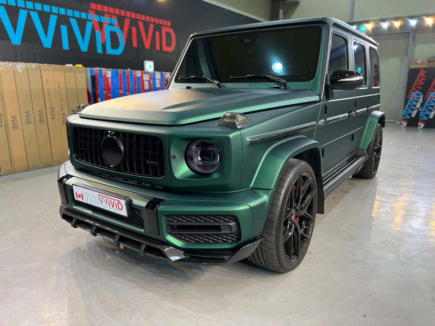 COLORFUSION® PPF - Stealth Chrome Green