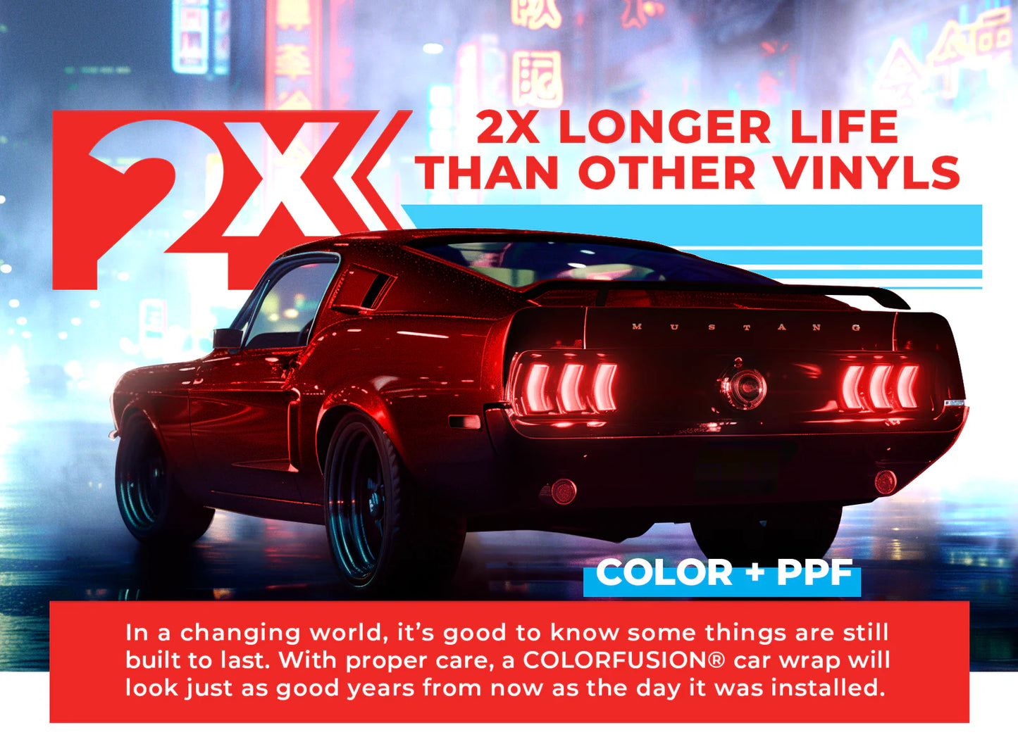 COLORFUSION® PPF - Sinister Red