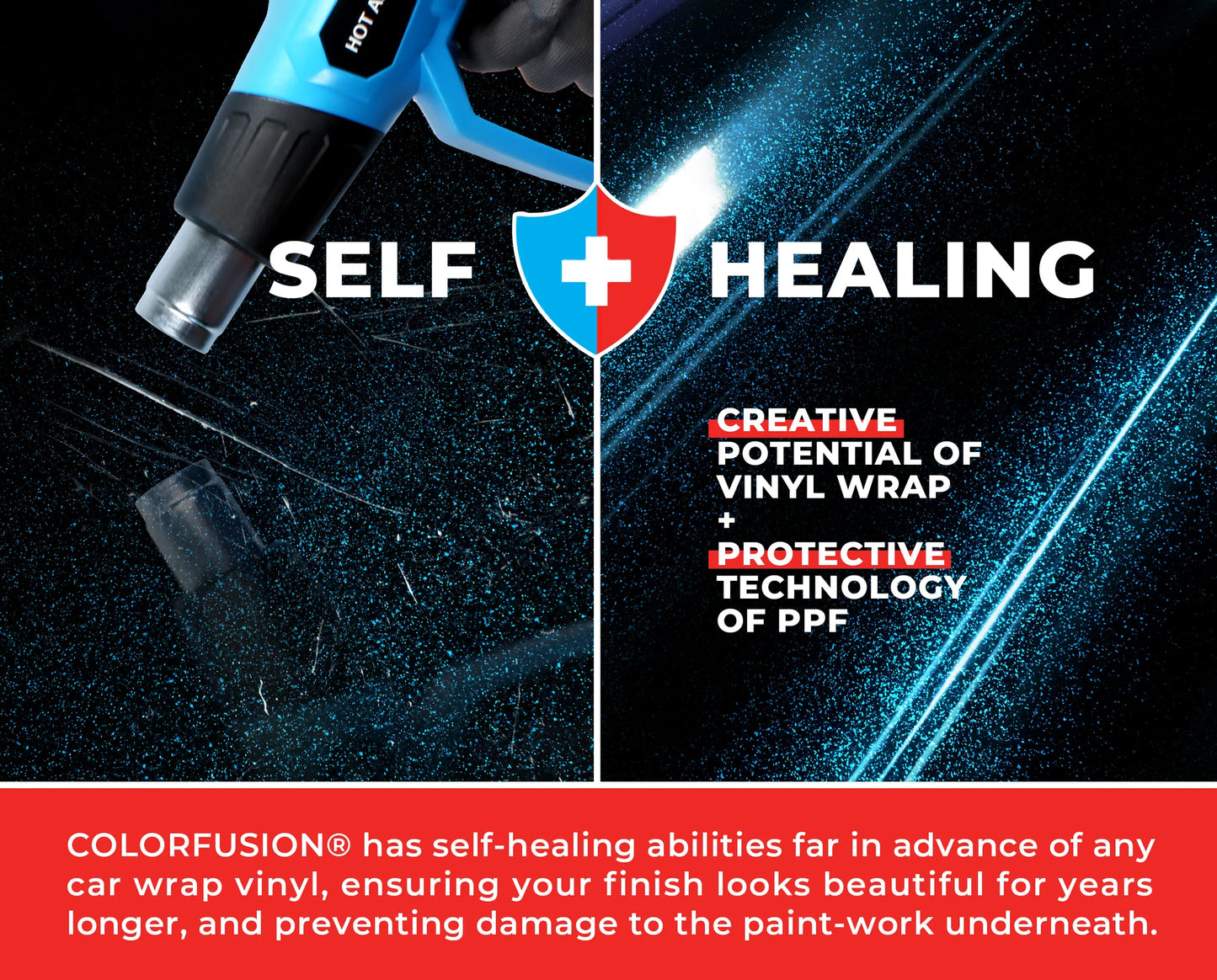 COLORFUSION® PPF - Cosmic Blue