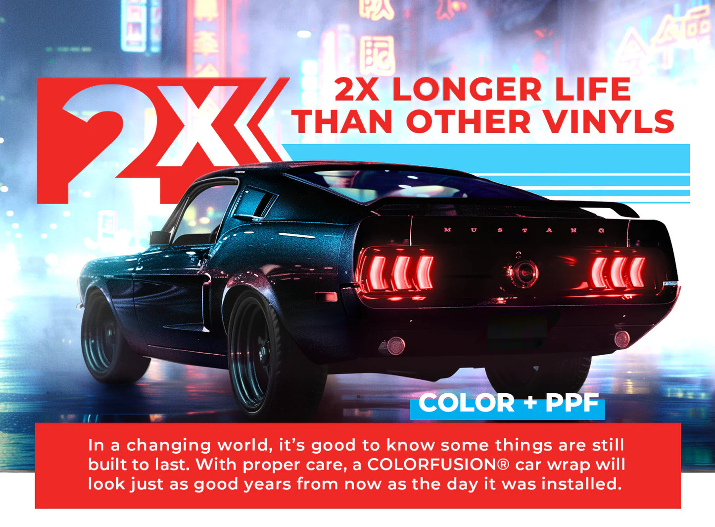 COLORFUSION® PPF - Cosmic Blue